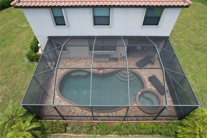 Lanai with Pool and Spa
