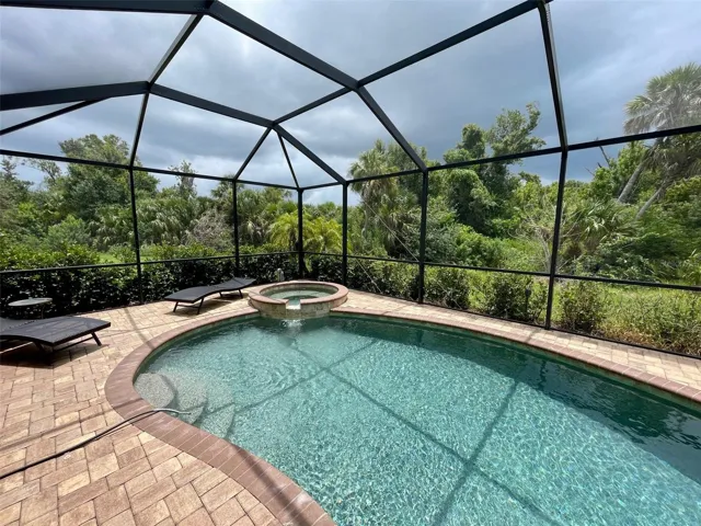 Pool in Screened Lanai