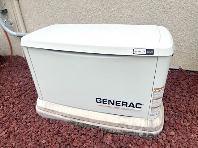 Whole Home Generator with Underground 500 gal Propane Tank