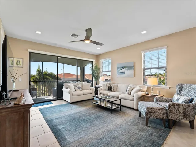 Your new living room is spacious enough for entertaining