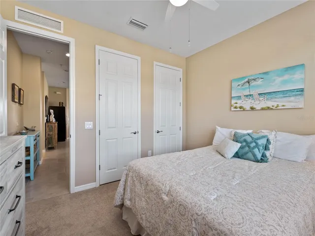 Bedroom 2 has plenty of guest space