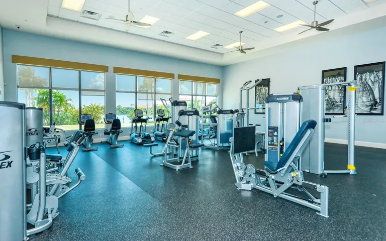 Full gym on site