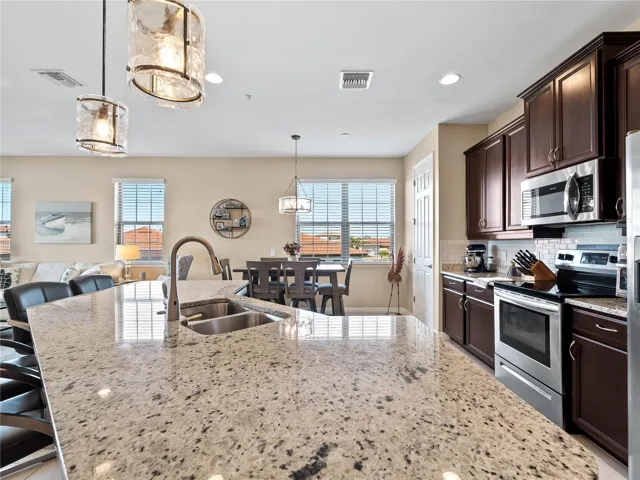 Your kitchen complete with granite countertops