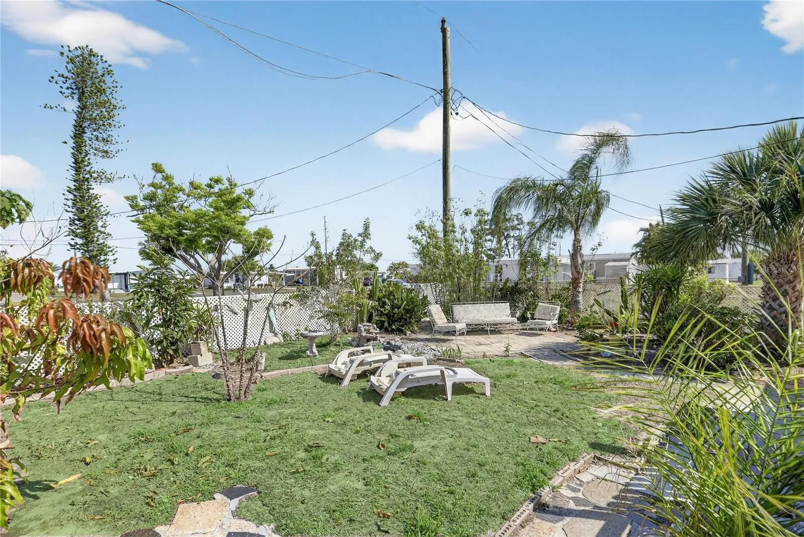 Rear of Subject Property