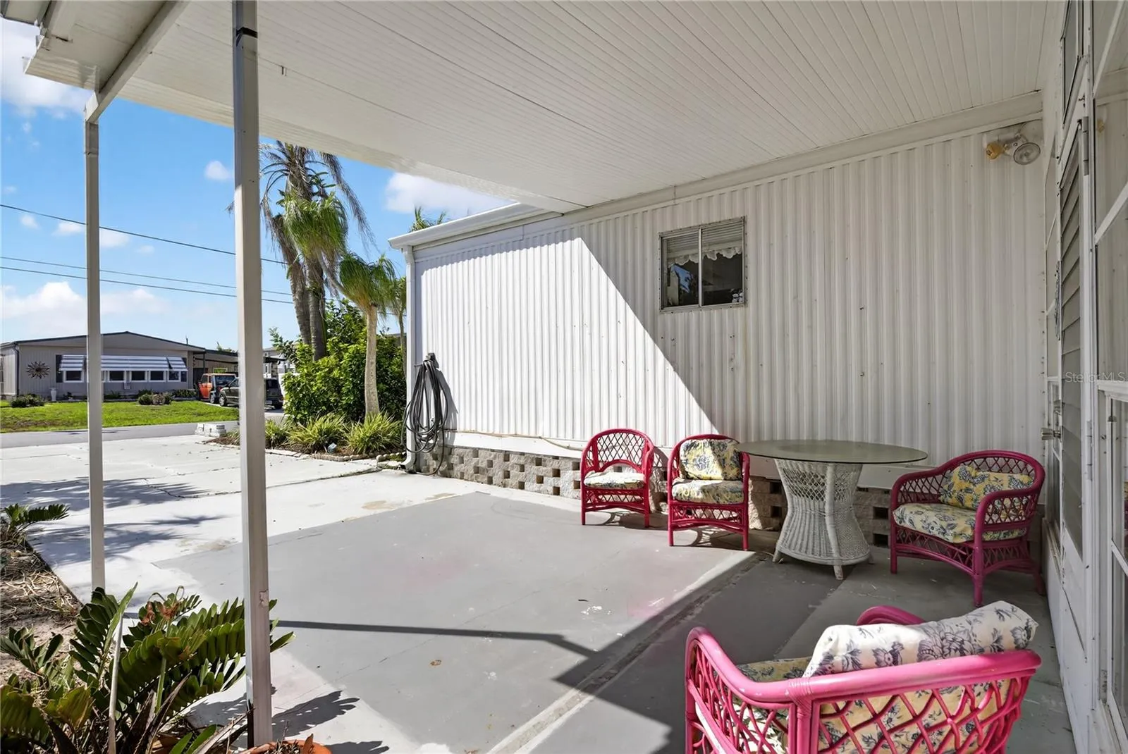 Carport and Entry
