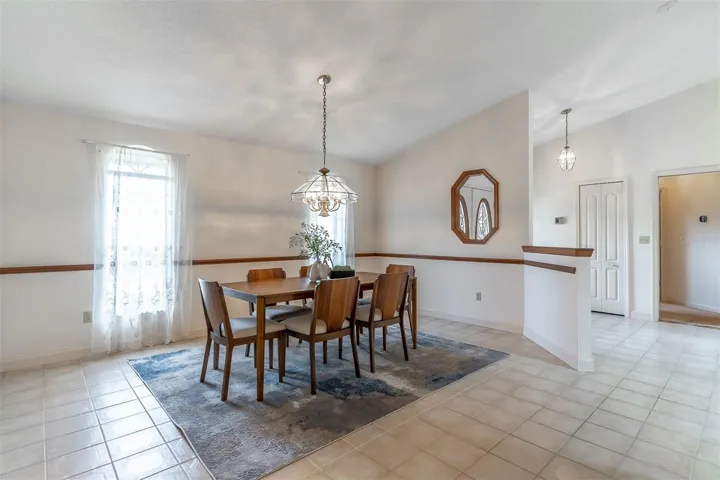 Open & Bright Dining Room