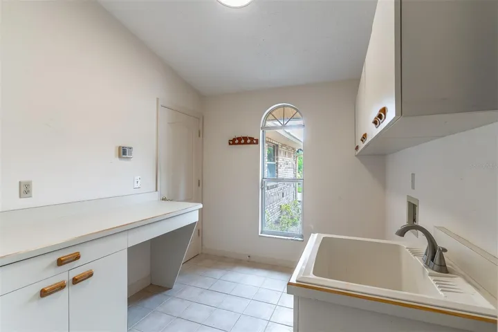 Ample Sized Interior Laundry Room