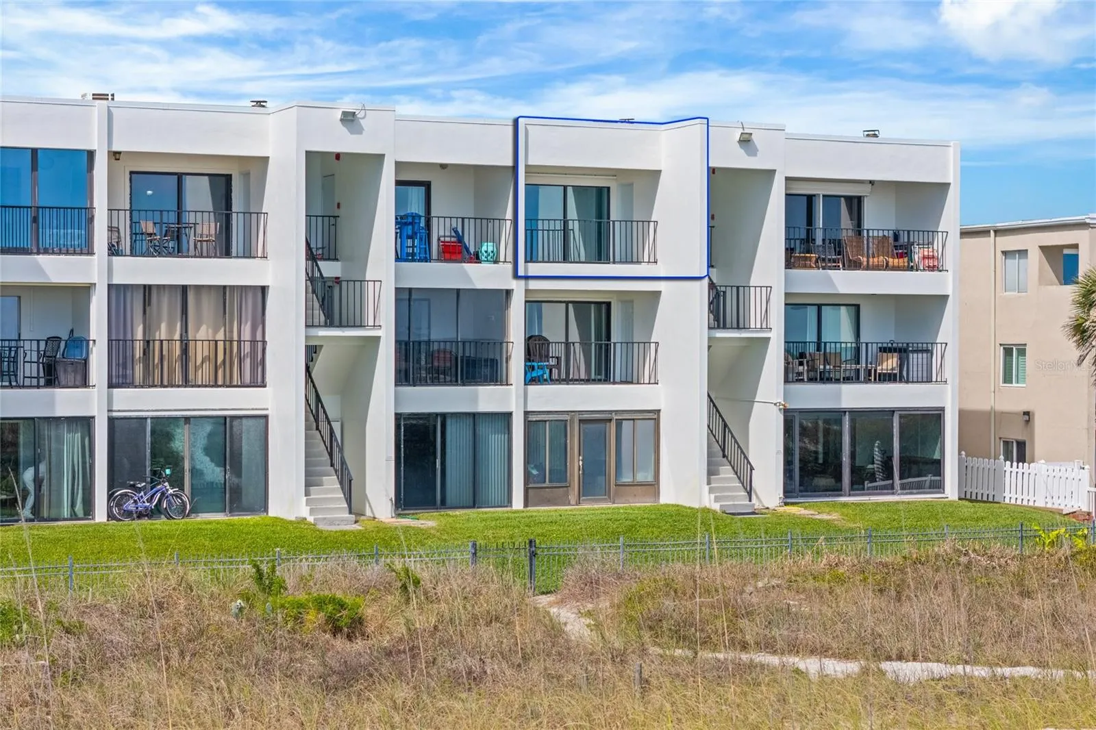 Direct beach access allows for effortless coastal living--morning walks on the sand, ocean sunrises, and year-round enjoyment.