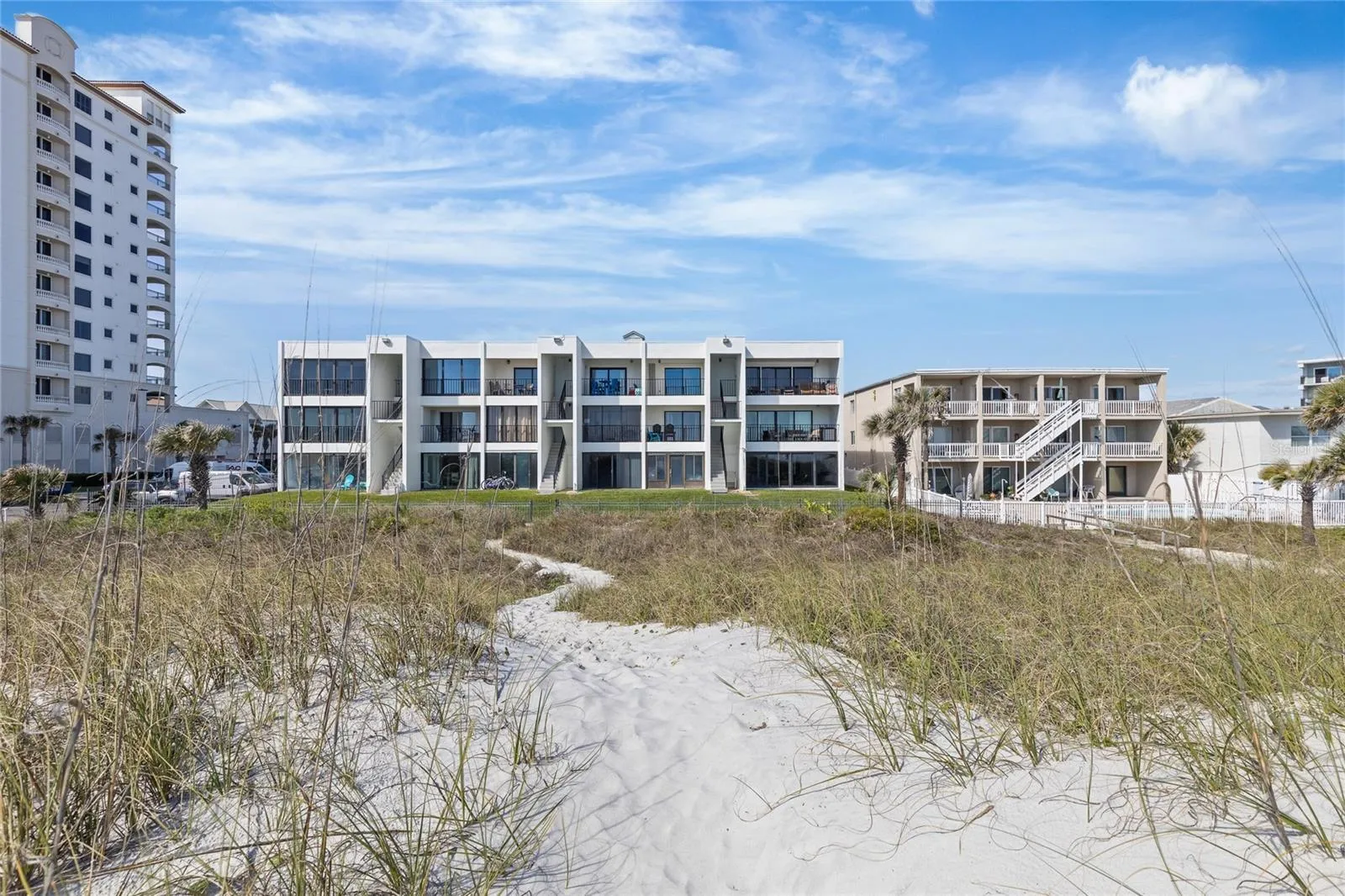 Enjoy spectacular, unobstructed views of the Atlantic Ocean just steps from your door.