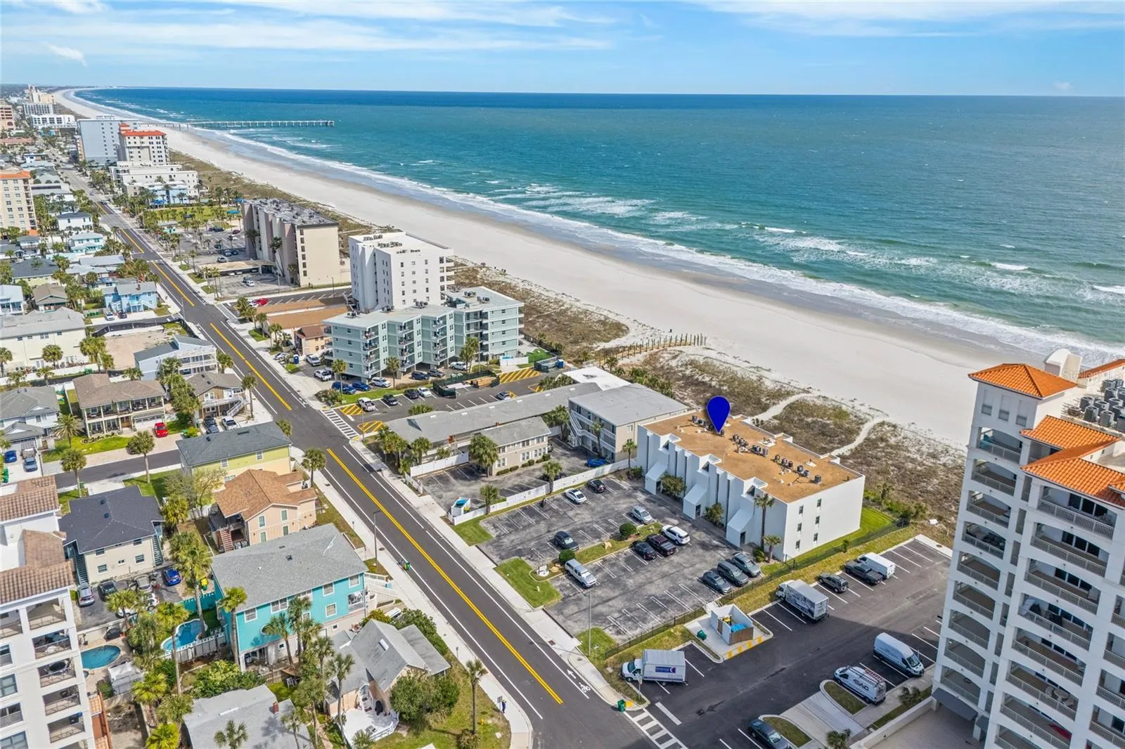 Enjoy spectacular, unobstructed views of the Atlantic Ocean just steps from your door.