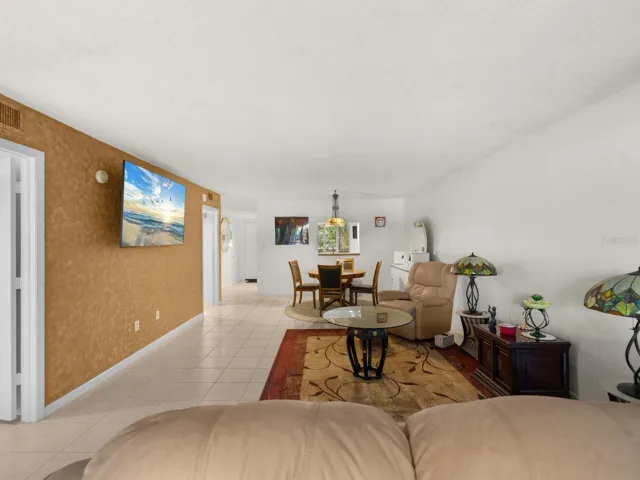 Living room dining room looking to kitchen