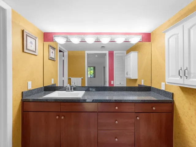 Updated vanity in Primary bath