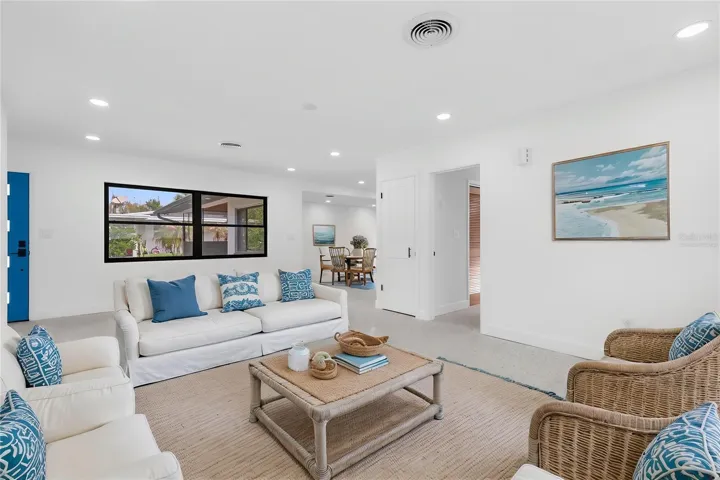 Living Room Virtually Staged
