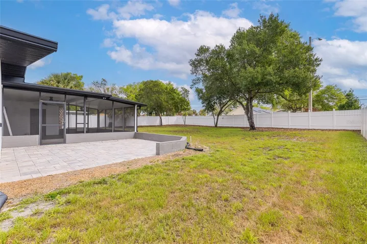 Large Fenced Backyard