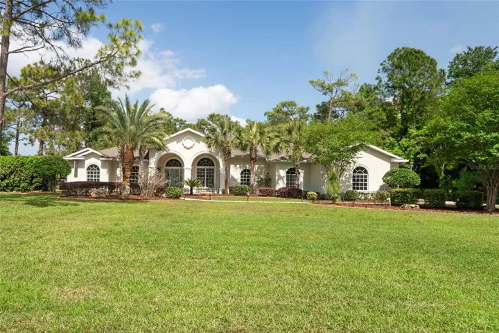Grand Facade and Front Yard