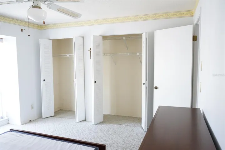 guest has large closet