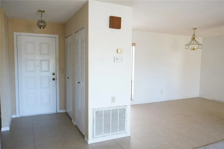 entry with dining area on the right