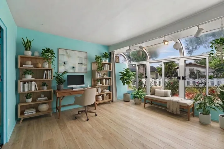 Staged Bonus Room 
