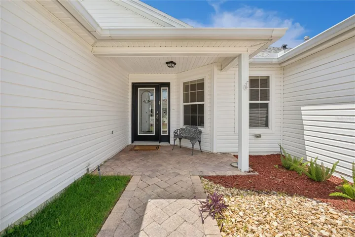 Home front entrance
