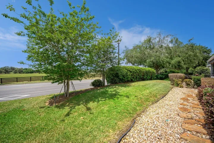 Photo taken from the rear yard looking out over to the Tortoise Preserve. No kissing lanais on this home. Privacy.