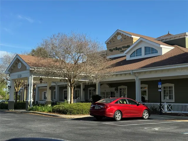 Front entry to The Villages Health Care Center