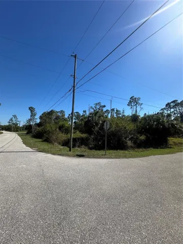 Front View Of corner Lot