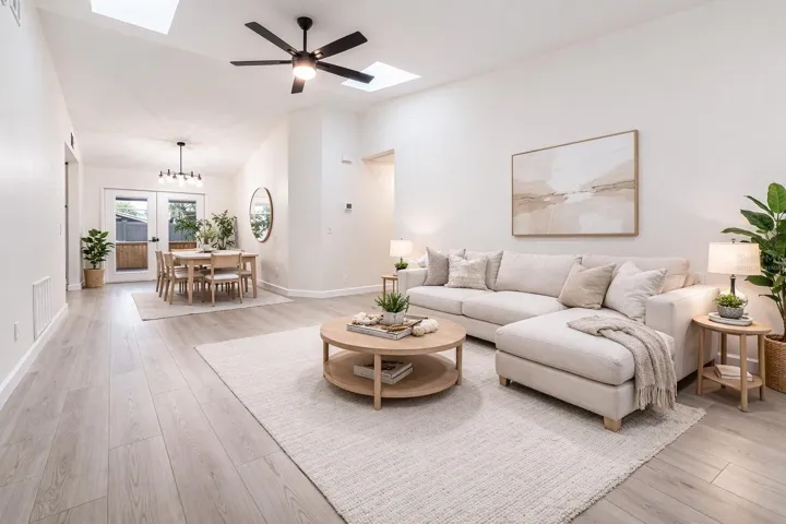 Dining/LivingVirtually Staged