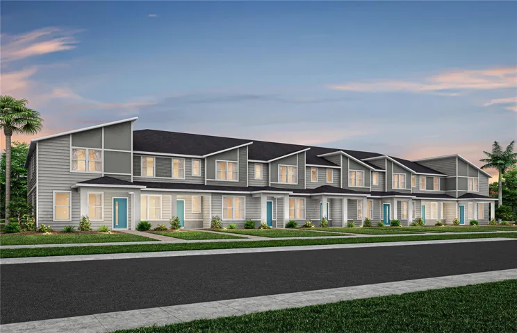 Exterior Design. Artistic rendering for this new construction home. Pictures are for illustrative purposes only. Elevations, colors and options may vary.