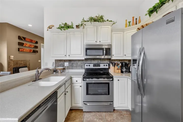 Stainless steel appliances