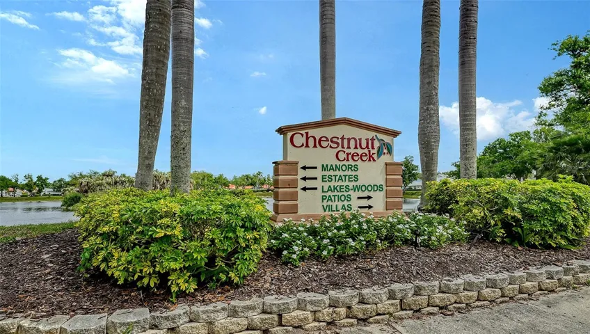 Chestnut Creek's popular center lake