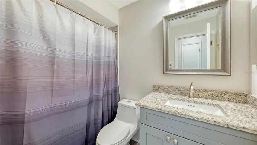 Updated guest bathroom