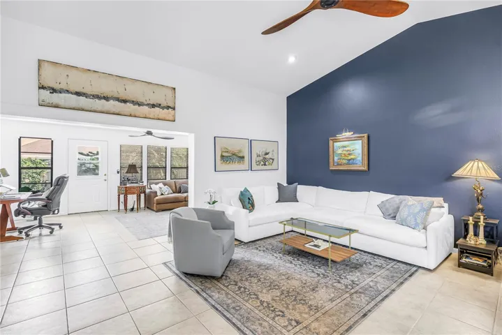2 Separate Living Spaces for social hosting and a space for ballgames, movies and workspace.