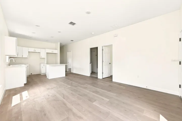Open concept layout.