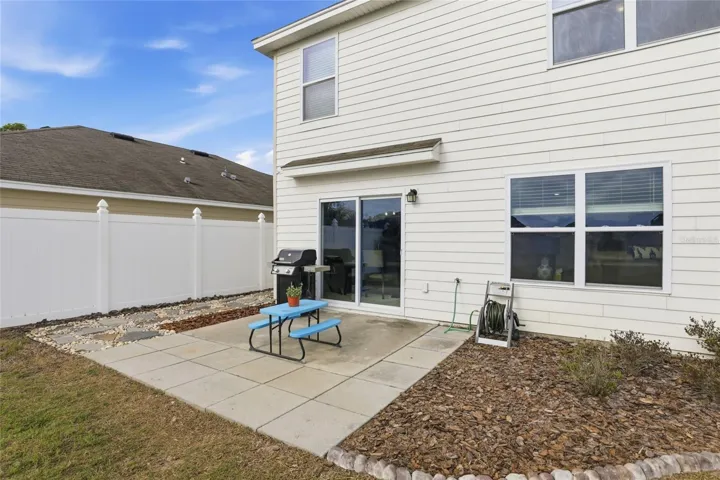 Rear Patio Area