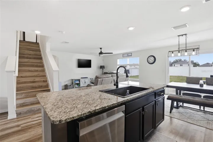 Kitchen View to Great Room
