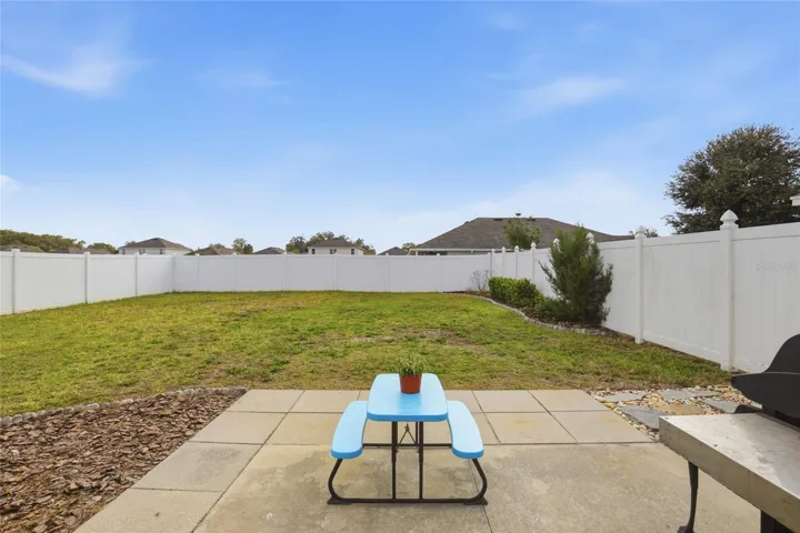 Fenced Back Yard