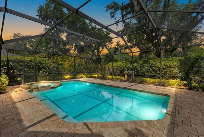 Pool at Night