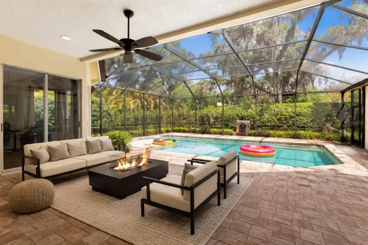 Virtual Image Pool with Furniture