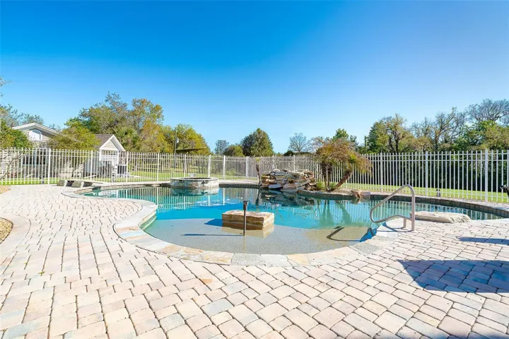 Large resort-style pool area