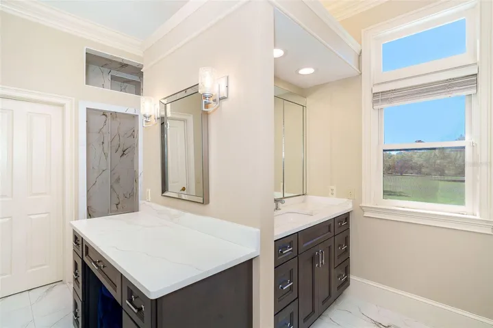 Private vanity areas