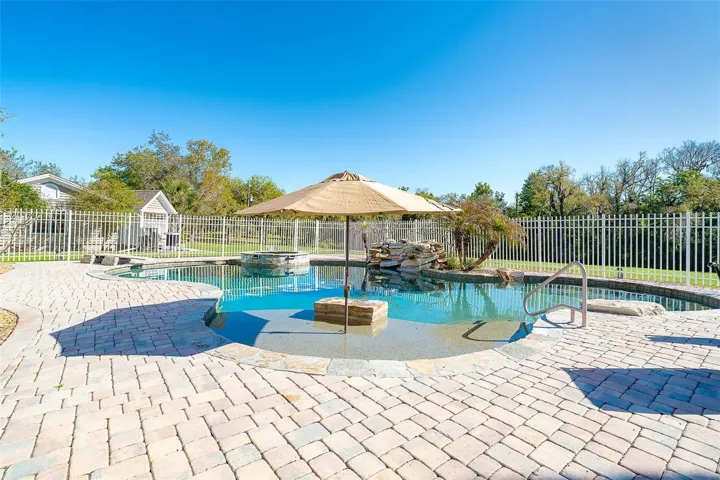 Large resort-style pool area