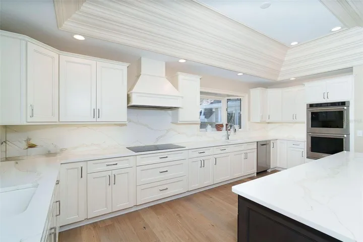 Endless counter space, tons of storage, and room to actually use your kitchen
