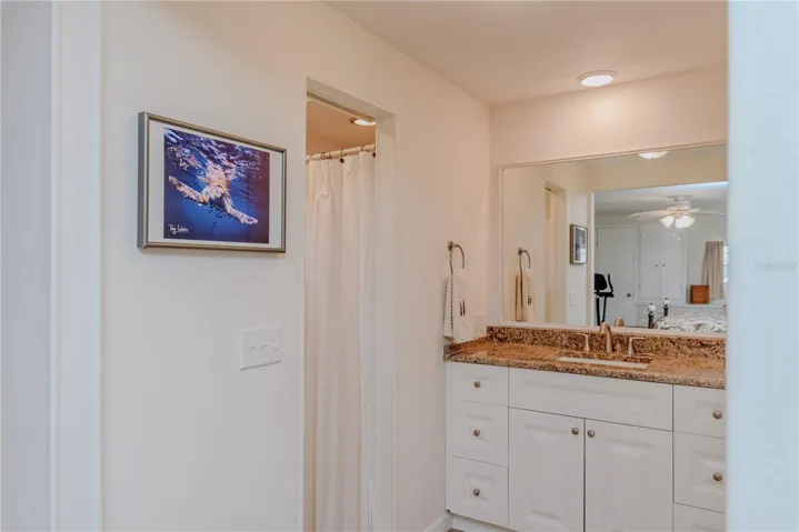 Primary bathroom.