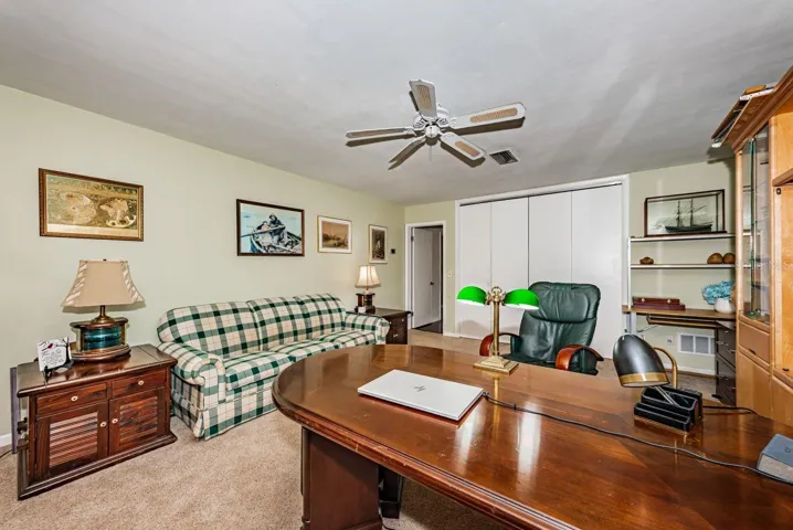 4th Bedroom being used as home office