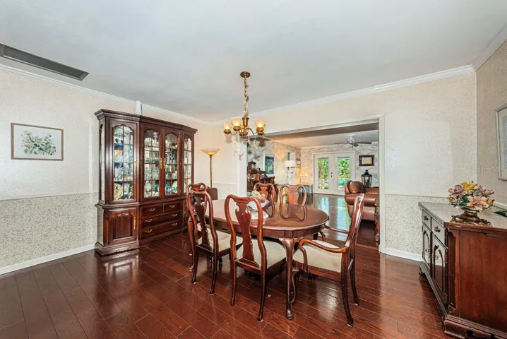 Dining Room off Kitchen and front living room