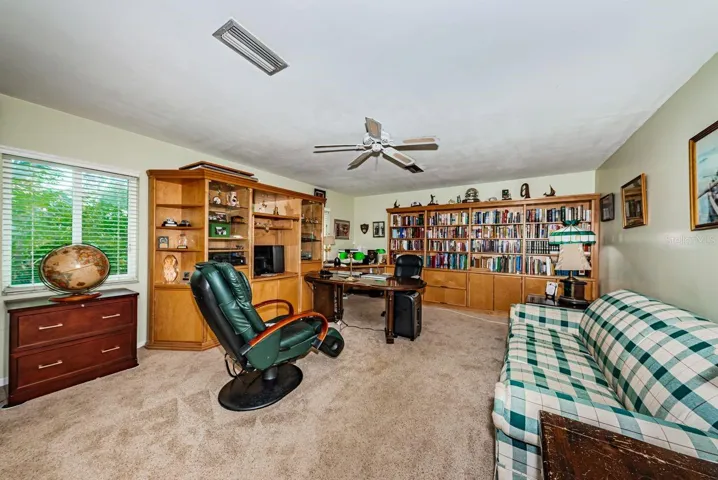 4th Bedroom currently being used as home office