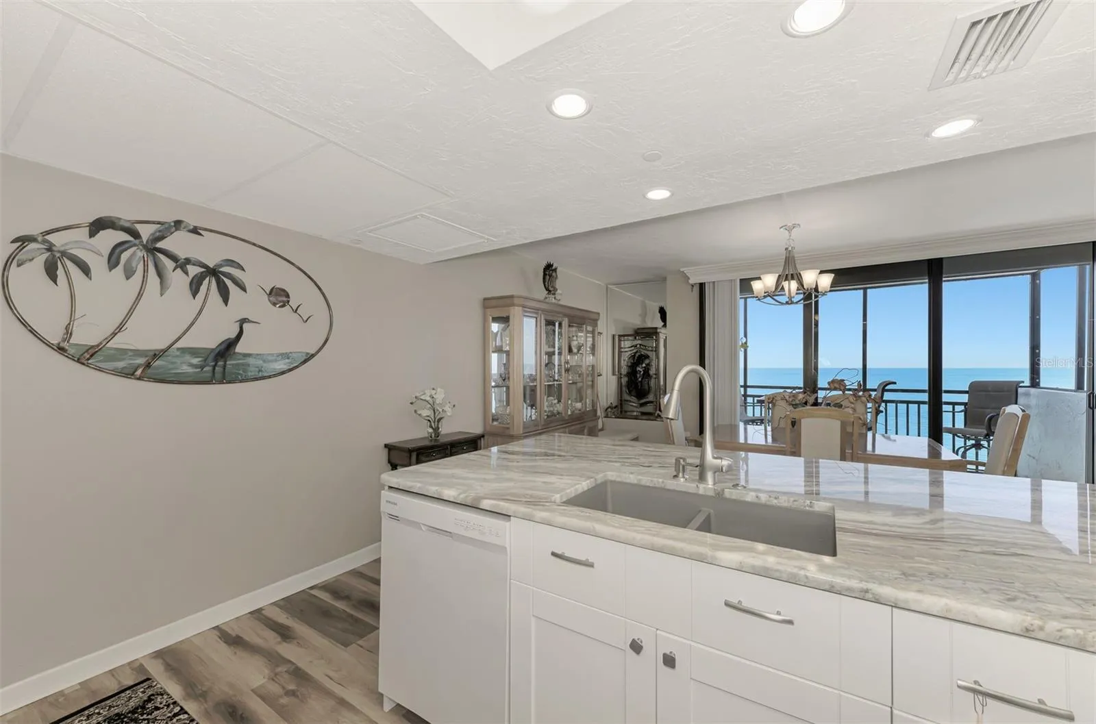 Direct Gulf Living while washing your dishes!