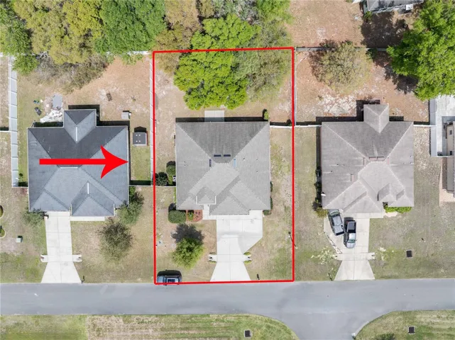 Aerial of home