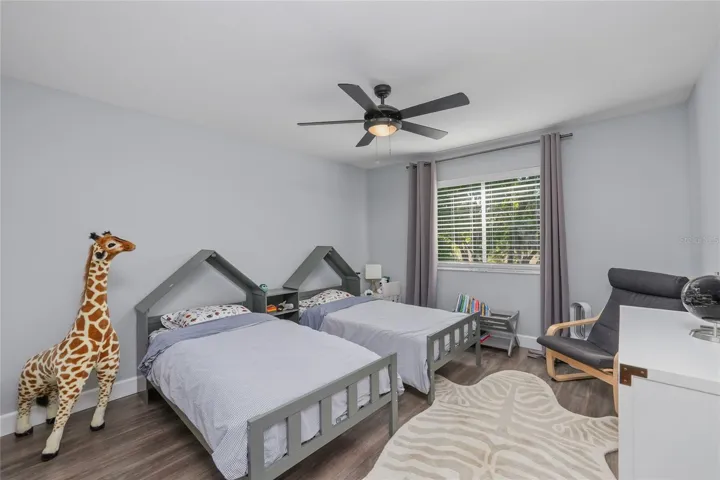 Bedroom 4 on the 2nd Floor with a closet organzier
