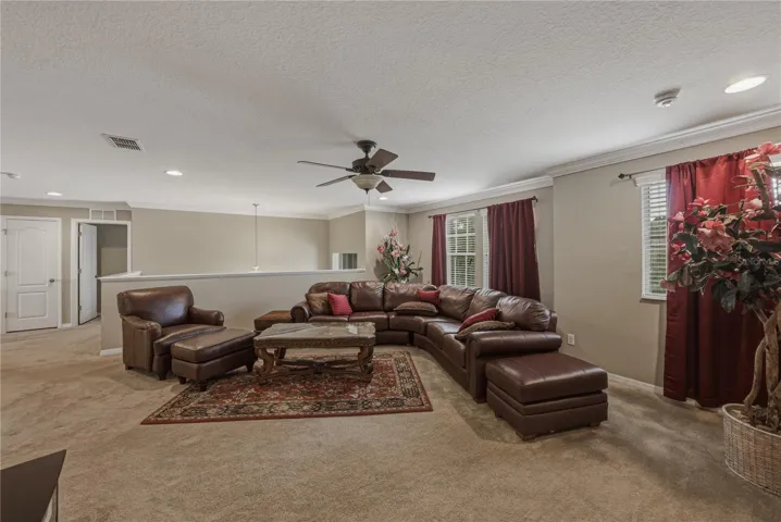 Upstairs Living area